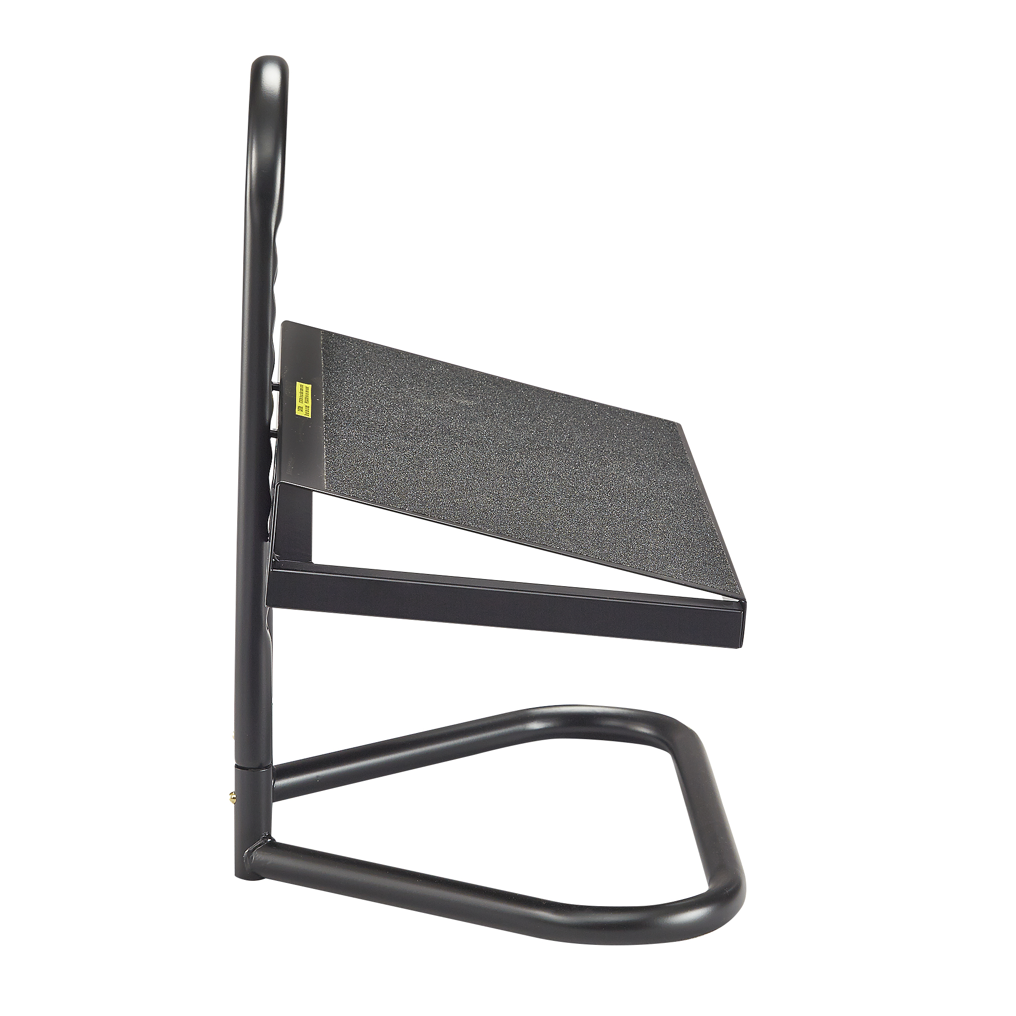 Safco Products Ergo-Comfort 8 Inch High Adjustable Footrest, Black (2106)