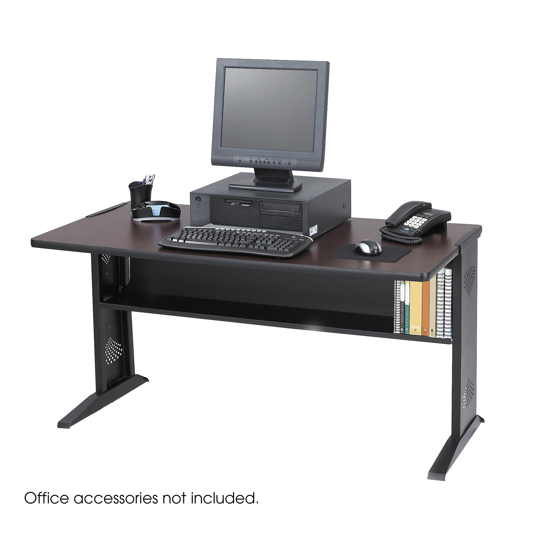 48W Reversible Top Computer Desk