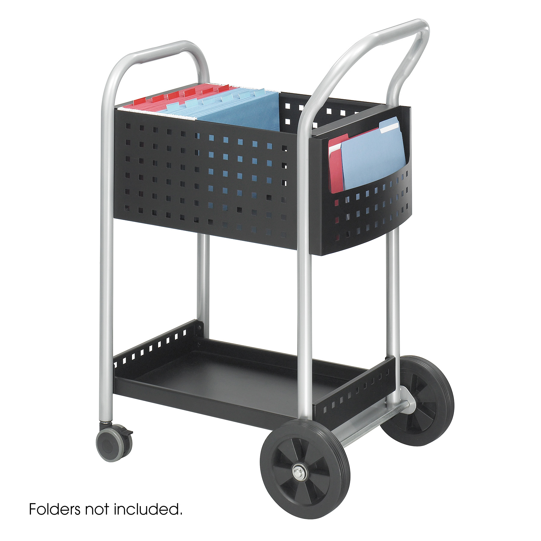 Safco Wire Mail Cart SAF5235GR 