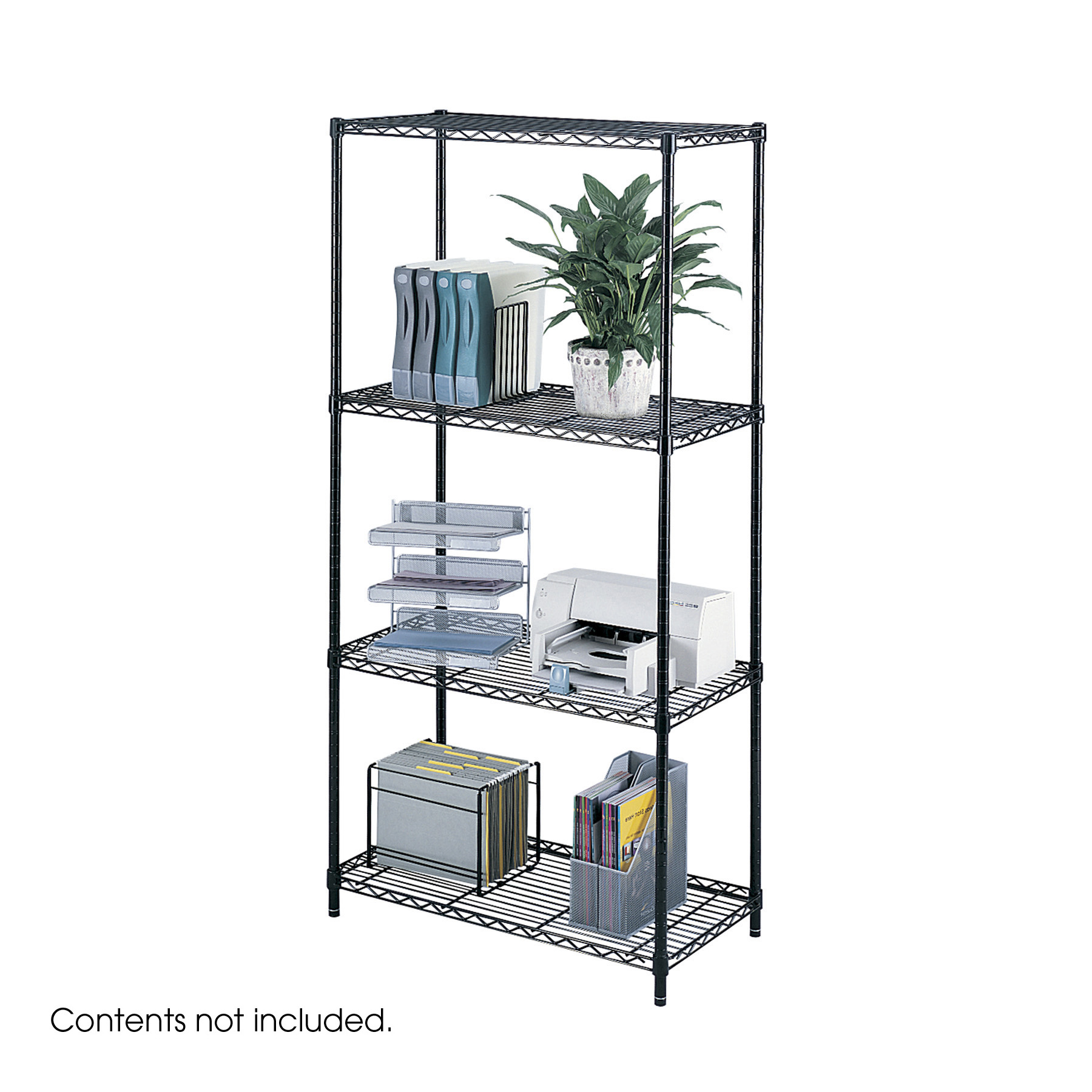 Industrial Wire Shelving 36 X 18, Safco Metal Shelving