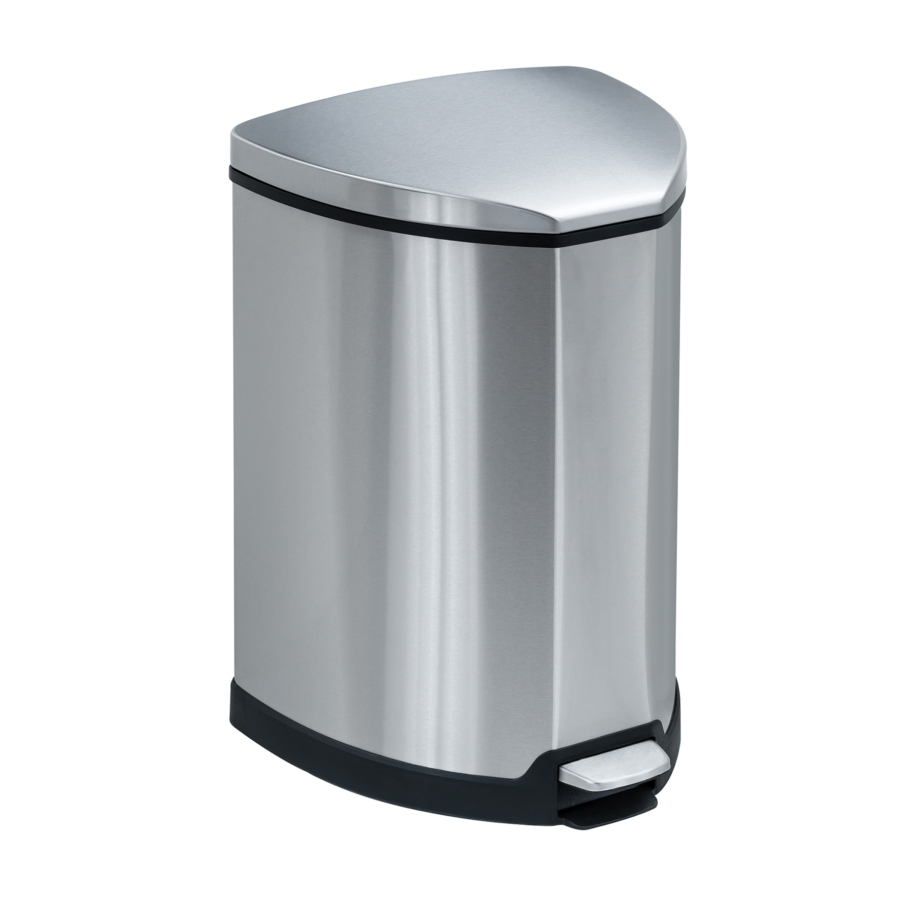 Safco Open Top 30 Gallon Receptacle - 9920SL (Silver)