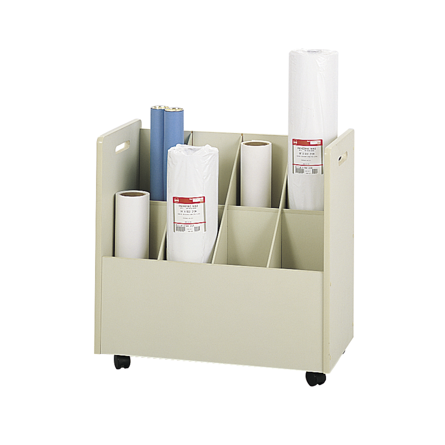 Safco Steel Roll Files 16 Compartments 4960