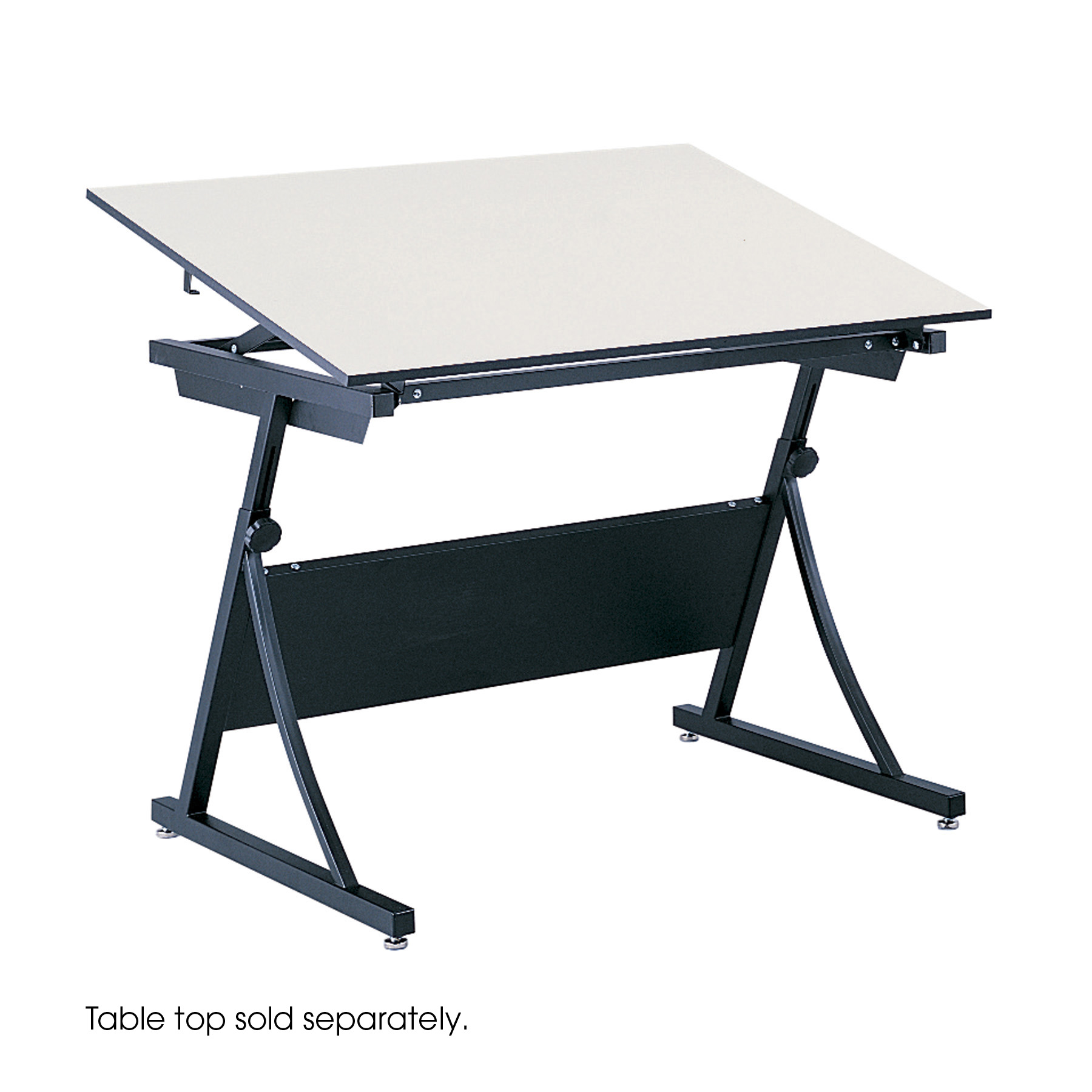 Safco PlanMaster Drafting Table Base Black