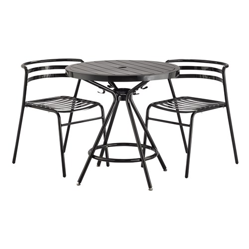 Details about   Safco 30  Cogo Steel Outdoor/Indoor Round Table Black 