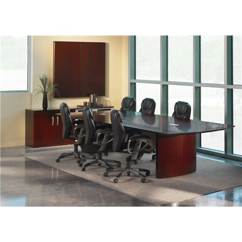 Napoli Conference Table 10 L Safco, Mahogany Rectangular Conference Table Top 6 W