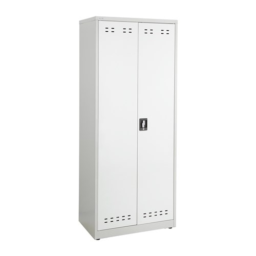 Storage Cupboard Metal Lock System storage cabinets with 3 Drawer Metal Cabinet Tall Storage Cabinet Column Door Lockable storage shelf Shelves gray 