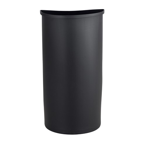 Safco 30 Gallon Canmeleon Pentagon Polyethylene Indoor/Outdoor Receptacle (Black)