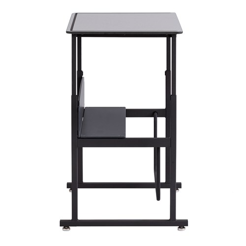 Safco Products AlphaBetter Adjustable-Height Desk 28 x 20 Standard Desktop Swinging Footrest Bar 