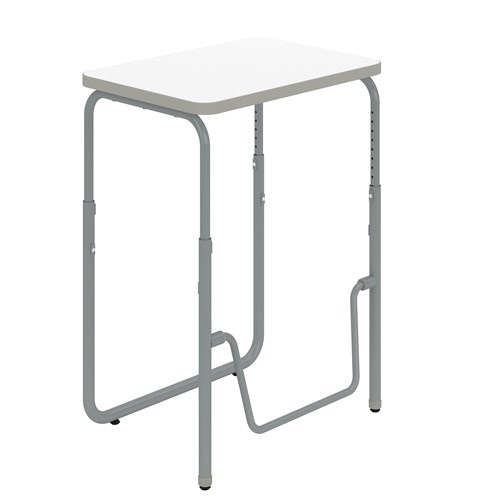 safco AlphaBetter® 2.0 Height – Adjustable Student Desk with Pendulum Bar 29”-43”