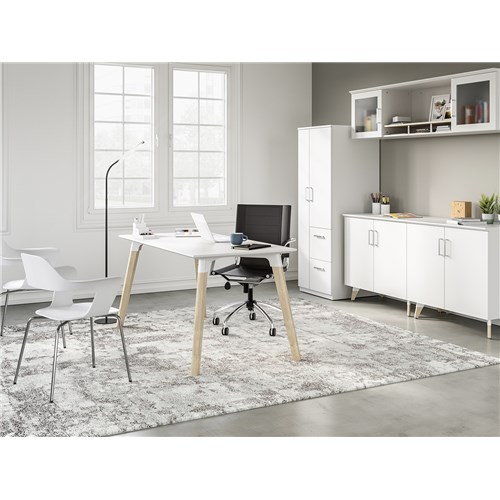 Soho storage desk with shelves deals