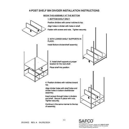 Four Post Shelf Divider Assembly Instructions Cover.jpg