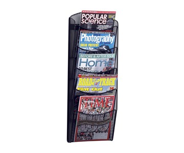 Luxe™ Magazine Rack - 3 pocket | Safco Products