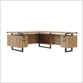 3. Mirella™ L-Shaped Configuration Desk