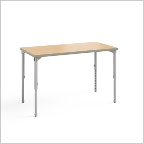 6. Learn Height-Adjustable Rectangle Top Tables