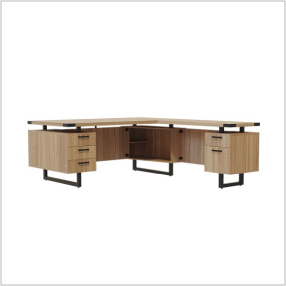 7. Mirella™ L-Shaped Configuration Desk