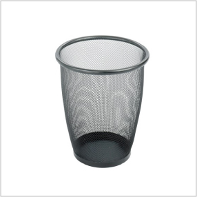 8. Onyx™ Mesh Round Wastebasket