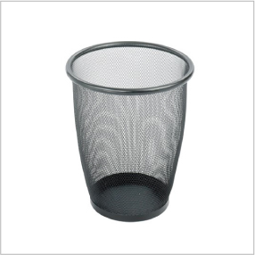 6. Onyx™ Mesh Round Wastebasket